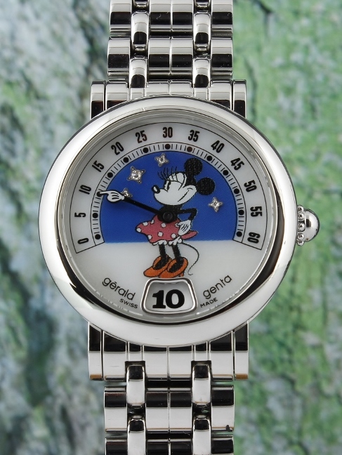 (image for) A GERALD GENTA RETRO FANTASY STAINLESS STEEL DISNEY